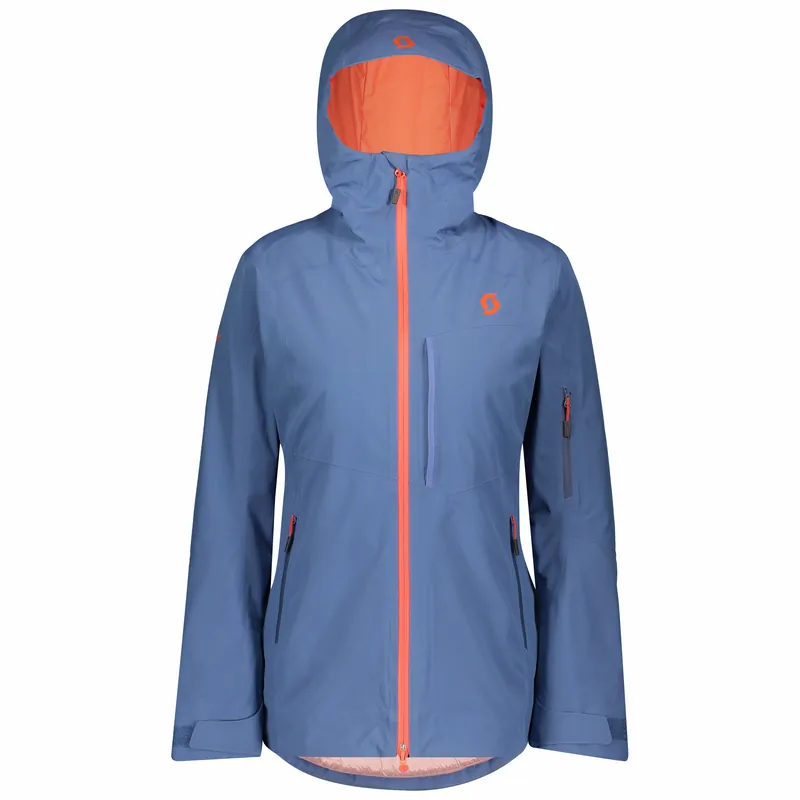 Značkový Scott Jacket W‘s Ultimate GTX 3v1 (Modrá) - Dámská zimní bunda Endorphin Republic