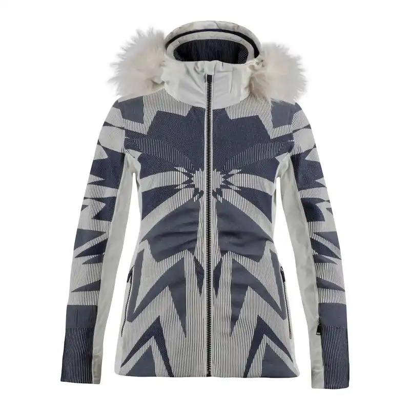UYN DOWN JACKET FULL ZIP SKYON SNOWCRYSTAL (Modrá) - Dámská bunda Endorphin Republic Časově Omezené