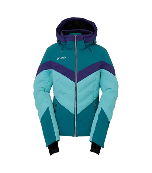 Přímo Od Výrobce Phenix Emerald Hybrid Down (Zelená) - Dámská lyžařská bunda Endorphin Republic