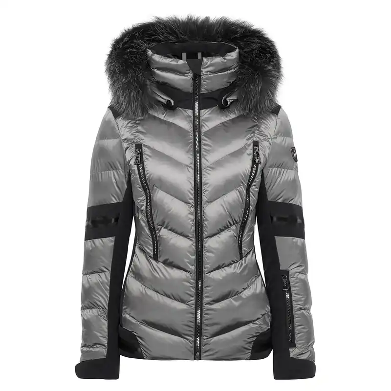 Must-Have DÁMSKÁ LYŽAŘSKÁ BUNDA TONI SAILER NELE SPLENDID FUR (Šedá) Endorphin Republic