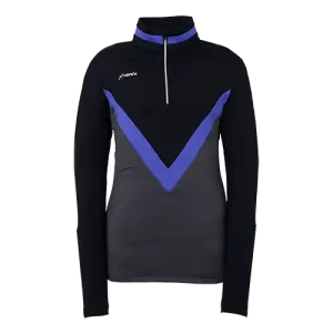 Cenový Hit Phenix Fluorite 1/2 Zip Tee (Černá) - Dámská lyžařská mikina Endorphin Republic