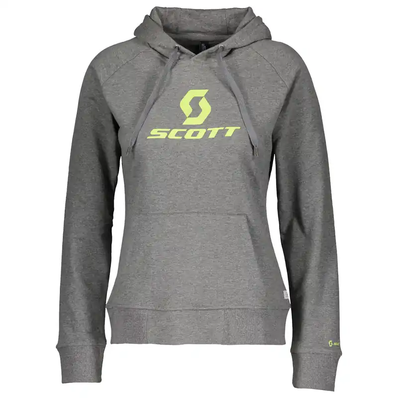 SCO Hoody W‘s 10 Icon l/sl (Šedá) - Dámská mikina s kapucí Endorphin Republic Finální Výprodej