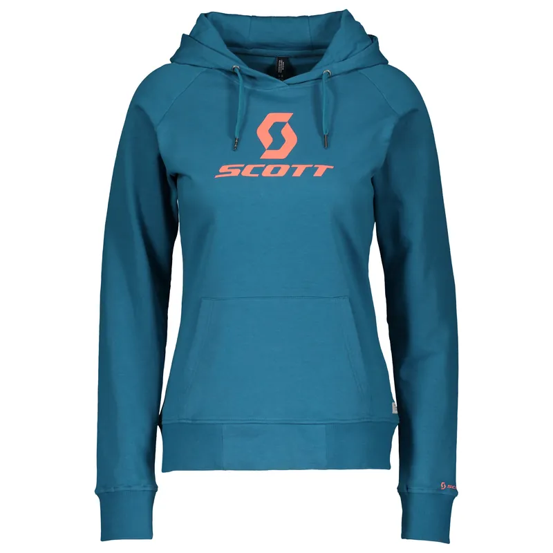 Sezónní Sleva SCO Hoody W‘s 10 Icon l/sl (Modrá) - Dámská mikina s kapucí Endorphin Republic