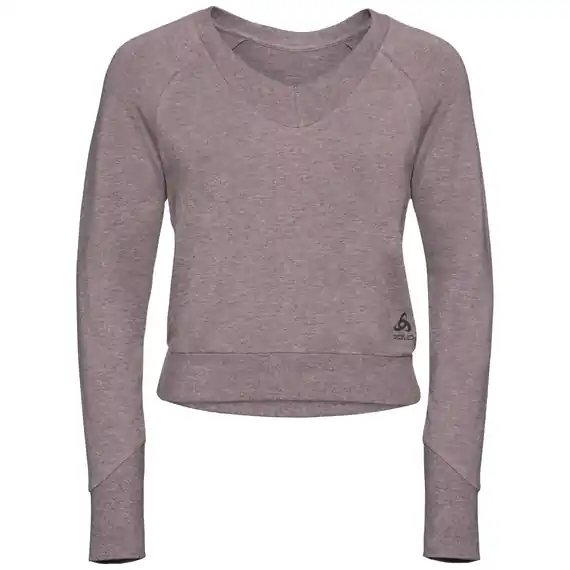Levný Odlo Midlayer ALMA NATURAL (Šedá) - Dámská sportovní mikina Endorphin Republic