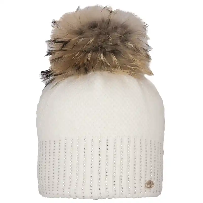 Autentický DÁMSKÁ ZIMNÍ ČEPICE GRANADILLA SPARKLE BEANIE CHIC (Bílá) Endorphin Republic