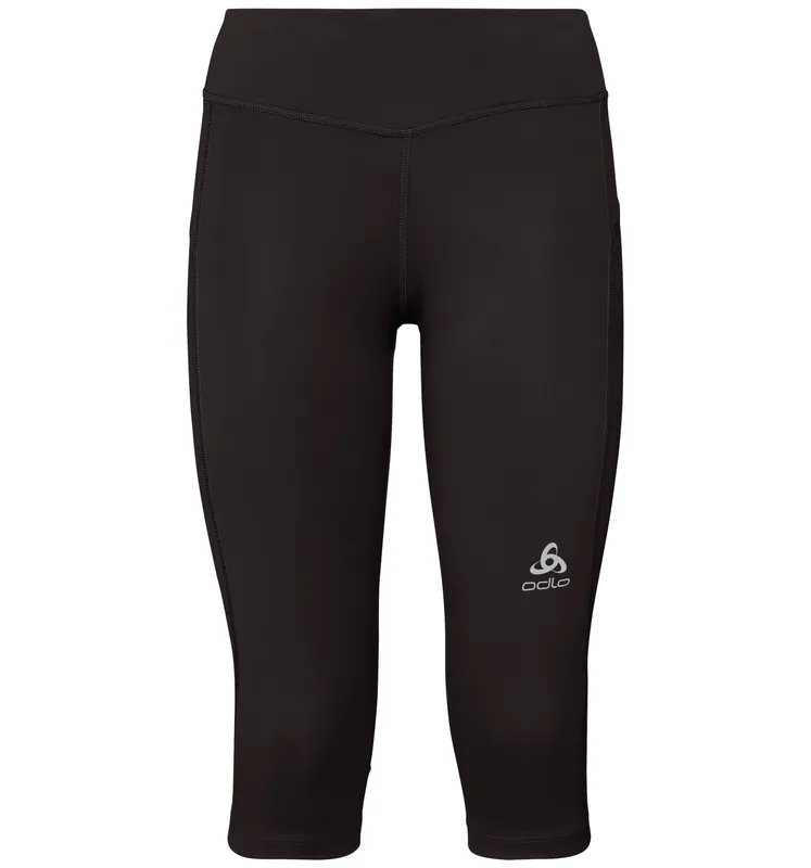Sleva Odlo SMOOTH SOFT 3/4 Tights (Černá) - Dámské běžecké 3/4 legíny Endorphin Republic