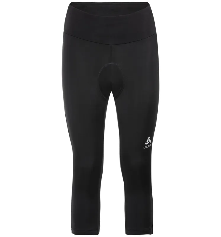 Nejprodávanější Odlo ELEMENT ¾ Cycling Tights (Černá) - Dámské cyklistické 3/4 šortky Endorphin Republic