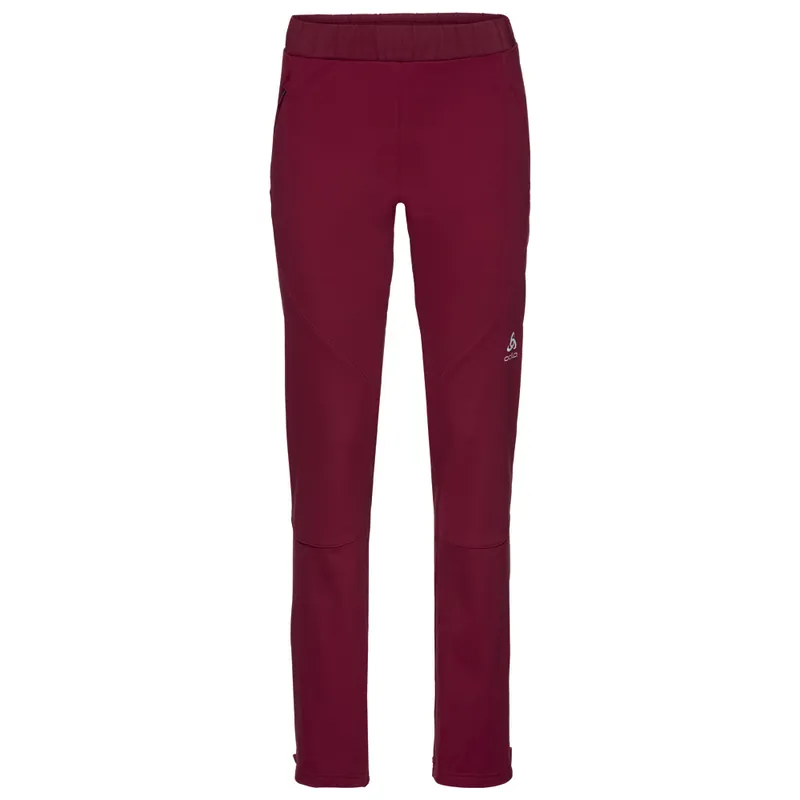 Dámské běžecké kalhoty ODLO AEOLUS ELEMENT WARM (Červená) Endorphin Republic Akční Cena