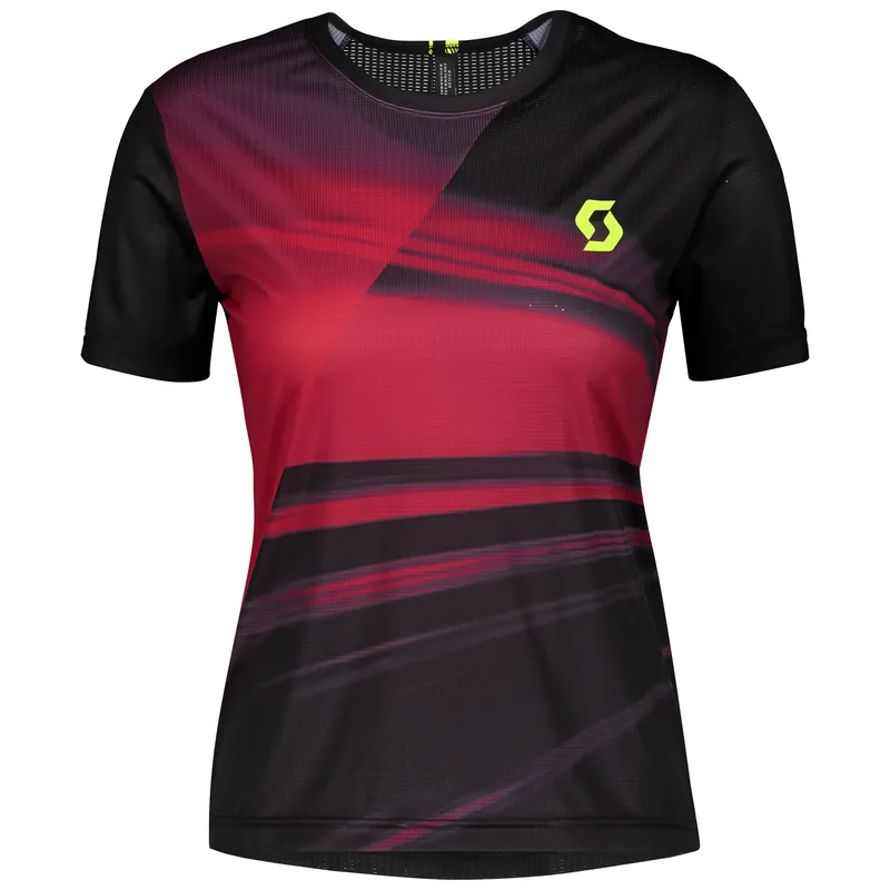 Scott Shirt W‘s RC Run s/sl (Černá) - dámské běžecké triko s krátkým rukávem Endorphin Republic Sezónní Sleva