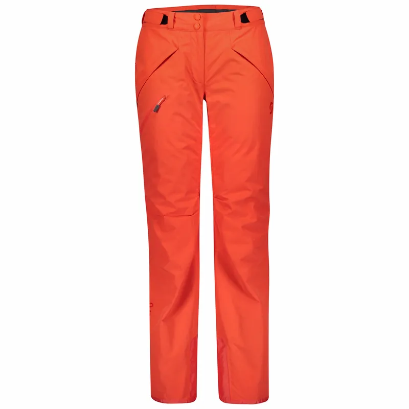Scott pant W‘s Ultimate Dryo (Oranžová) - Dámské zimní kalhoty Endorphin Republic Autentický