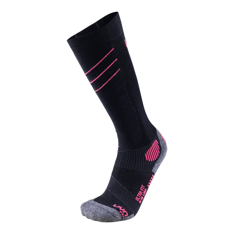 UYN SKI ULTRA FIT WOMEN‘S SKI SOCKS (Černá) - Dámské lyžařské podkolenky Endorphin Republic Časově Omezené