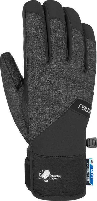 Autentický DÁMSKÉ LYŽAŘSKÉ RUKAVICE Reusch Febe R-TEX® XT (Černá) Endorphin Republic