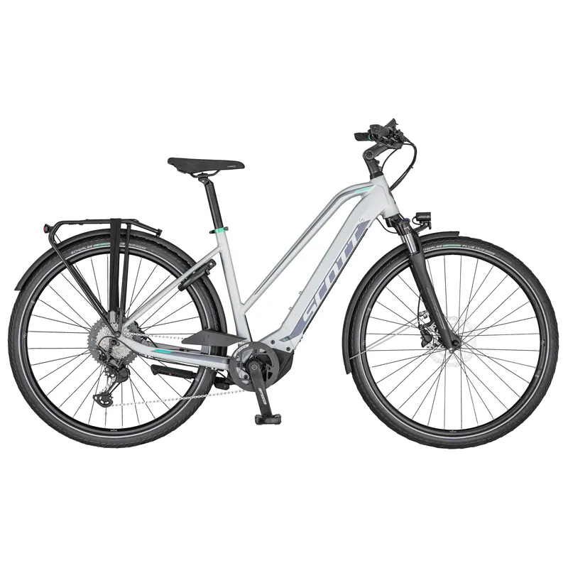 Expresní Doručení Dámské městské elektrokolo SCOTT Sub Sport eRIDE 10 Lady Endorphin Republic