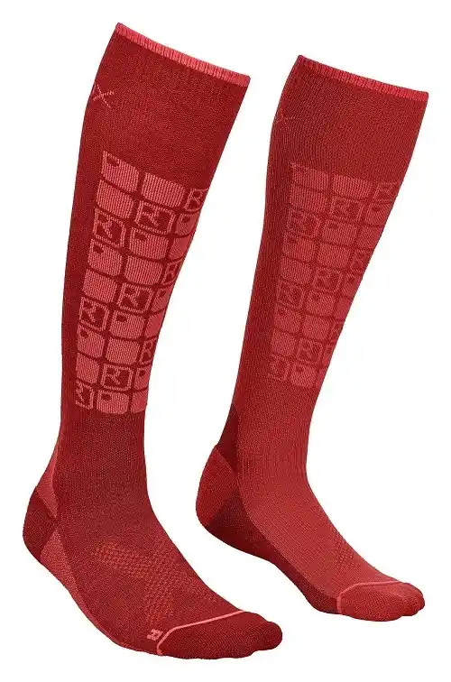 Akční Nabídka Dámské podkolenky Ortovox TOUR LIGHT COMPRESSION (Červená) Endorphin Republic