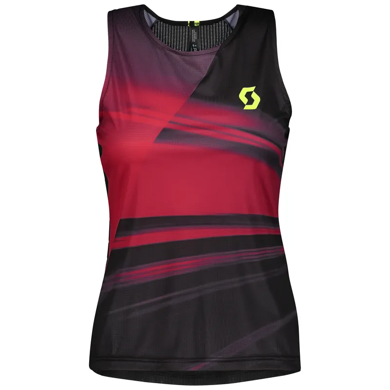 Poslední Šance Scott Tank W‘s RC Run (Černá) - dámské běžecké triko bez rukávů Endorphin Republic