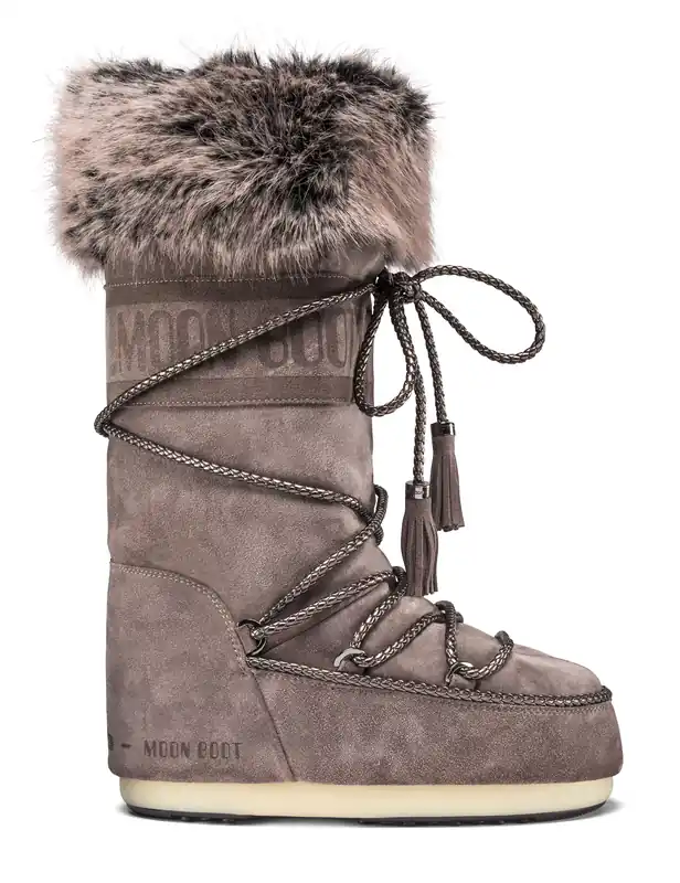 Oblíbený DÁMSKÉ SNĚHULE MOON BOOT VELVET (Modrá) Endorphin Republic