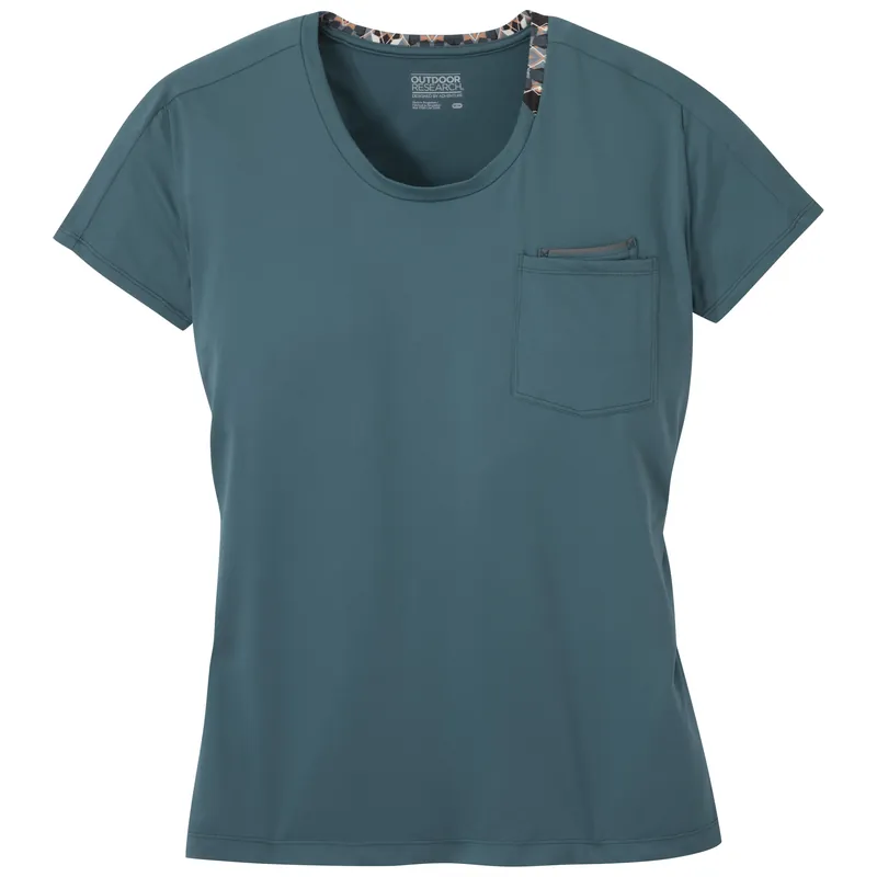 Outdoor Research Women‘s Chain Reaction Tee (Modrá) - Dámské tričko Endorphin Republic Nízká Cena