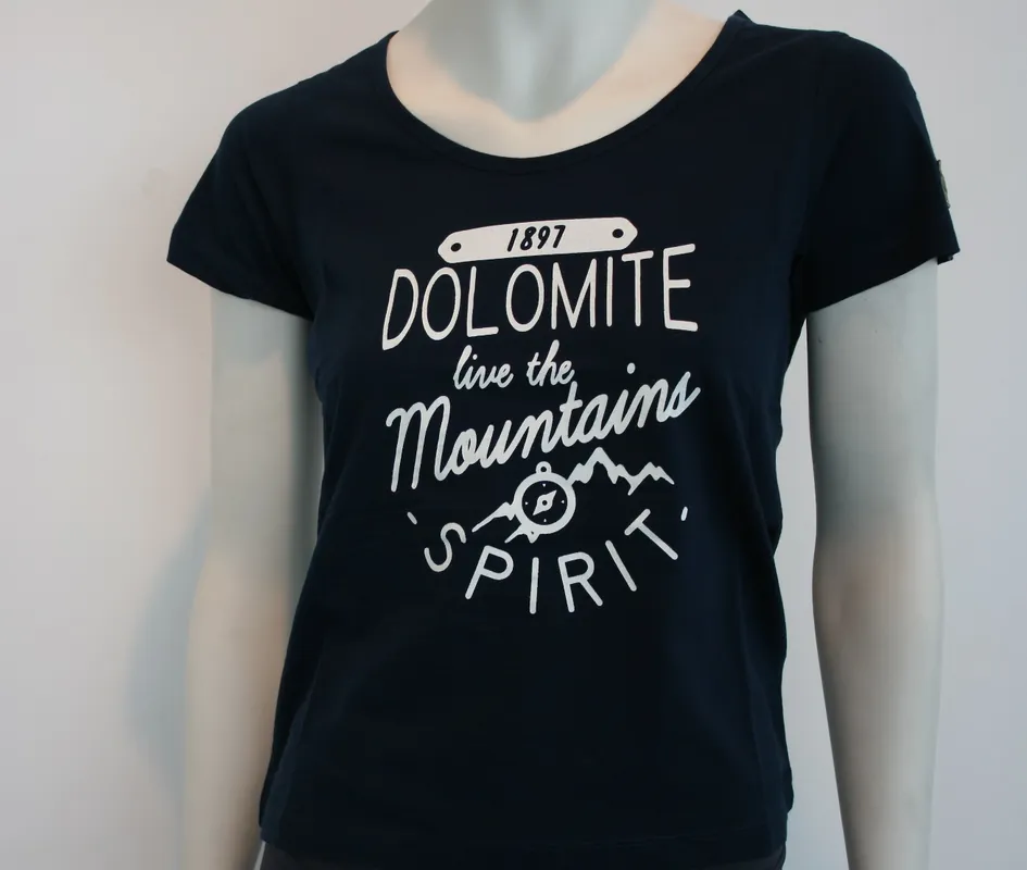 Aktuální Dámské tričko Spirit (Tmavě modrá) Endorphin Republic