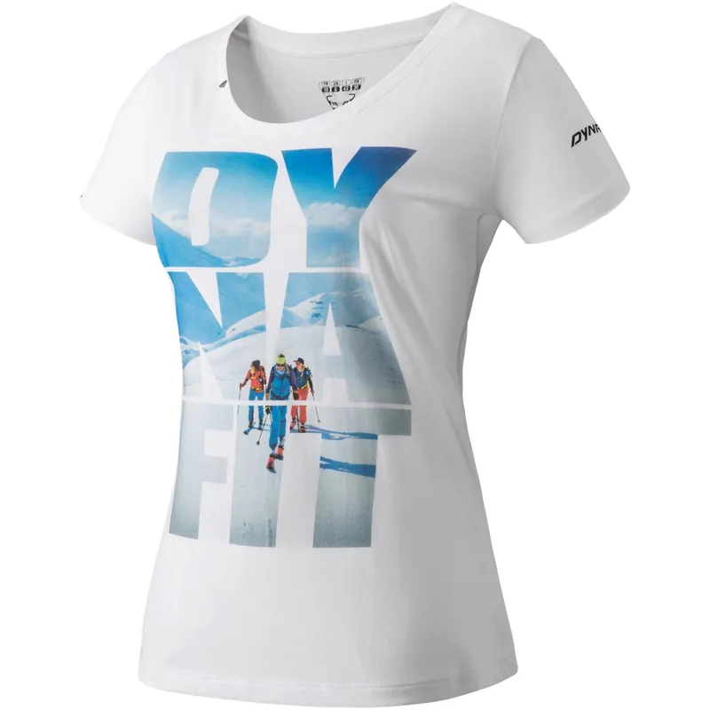 Originální DÁMSKÉ TRIKO DYNAFIT DIGITAL COTTON (Bílá) Endorphin Republic