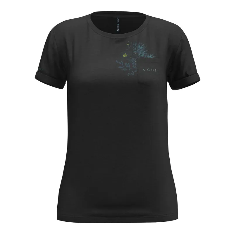 Top Prodej Scott Tee W‘s 10 Casual Slub (Černá) - Dámské triko Endorphin Republic
