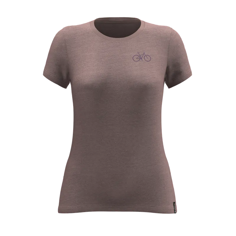 SCOTT 20 Graphic slub (Purpurová) - dámské triko Endorphin Republic Dokud Zásoby Vydrží