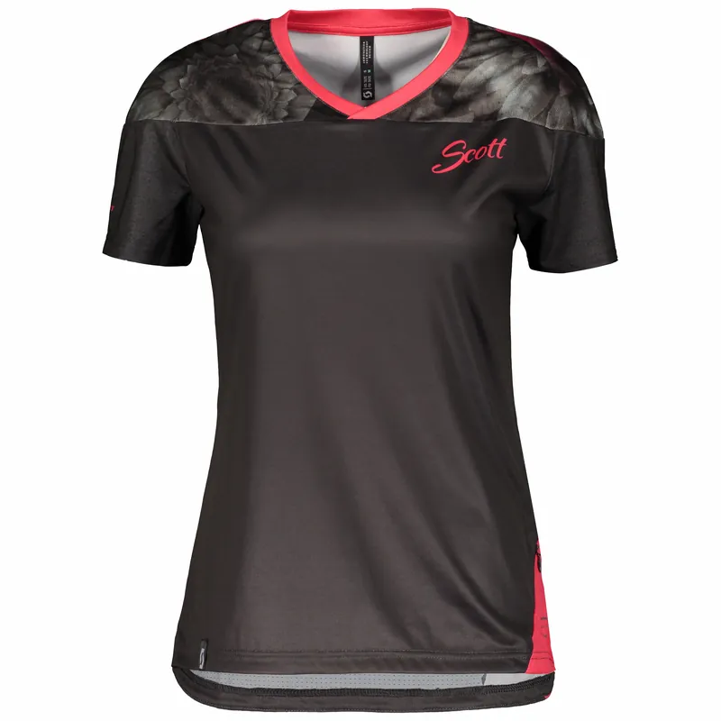 SCOTT Shirt W‘s Trail Flow s/sl (Šedá) - Dámské cyklistické triko s krátkým rukávem Endorphin Republic Přímo Od Výrobce