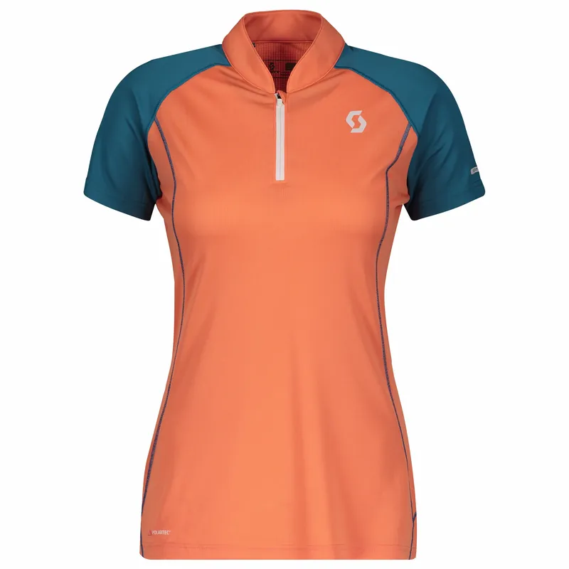 Omezená Nabídka Dámské triko SCOTT Trail MTN Polar 10 kr. rukáv (Purpurová) Endorphin Republic