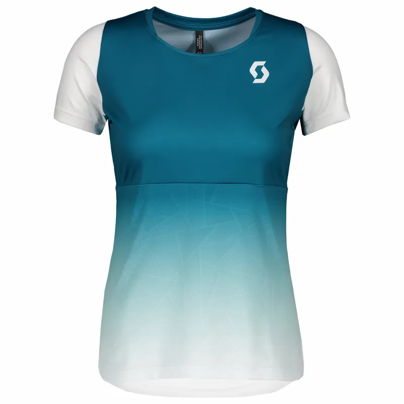 Super Cena SCOTT Shirt W‘s Trail Tech s/ls (Modrá) - Dámské cyklistické triko s krátkým rukávem Endorphin Republic