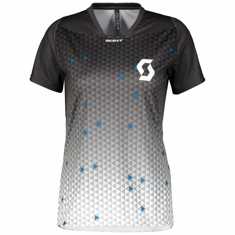 SCOTT Shirt W‘s Trail Vertic Pro s/sl (Šedá) - Dámské cyklistické triko s krátkým rukávem Endorphin Republic Levný