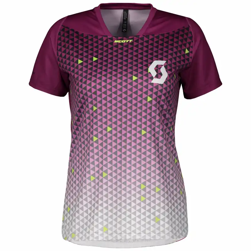 SCOTT Shirt W‘s Trail Vertic Pro s/sl (Fialová) - Dámské cyklistické triko s krátkým rukávem Endorphin Republic Cenově Výhodný