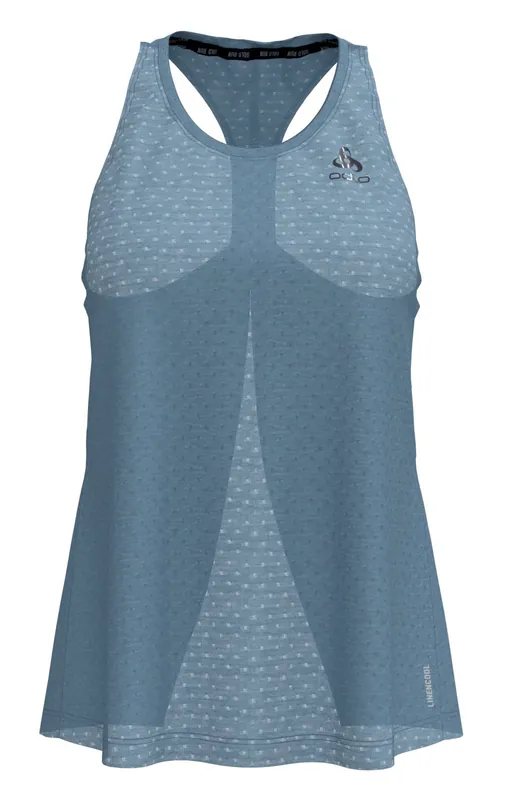 Nejlepší Volba Odlo MILLENNIUM Singlet (Modrá) - DÁMSKÝ BĚŽECKÝ TOP Endorphin Republic