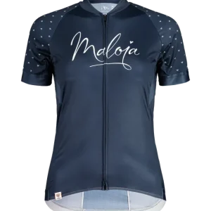 Novinka Maloja ArgoviaM. 1/2 (Modrá) - Dámský cyklo dres s krátkým rukávem. Endorphin Republic