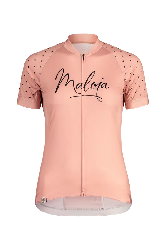Maloja ArgoviaM. 1/2 (Purpurová) - Dámský cyklo dres s krátkým rukávem. Endorphin Republic Ověřený