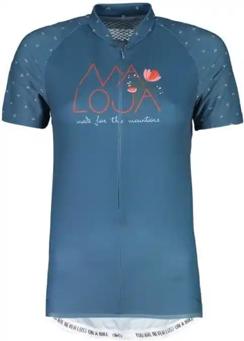 DÁMSKÝ CYKLISTICKÝ DRES MALOJA OrtensiaM. (Modrá) Endorphin Republic Rychlé Dodání