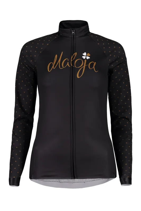 Výhodná Nabídka Dámský cyklistický dres Maloja PortaM. 1/1 (Černá) Endorphin Republic