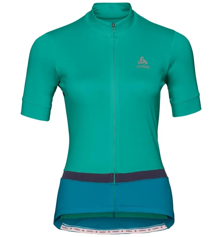 Dámský cyklistický dres s krátkým rukávem Fujin (Zelená) Endorphin Republic Speciální Cena