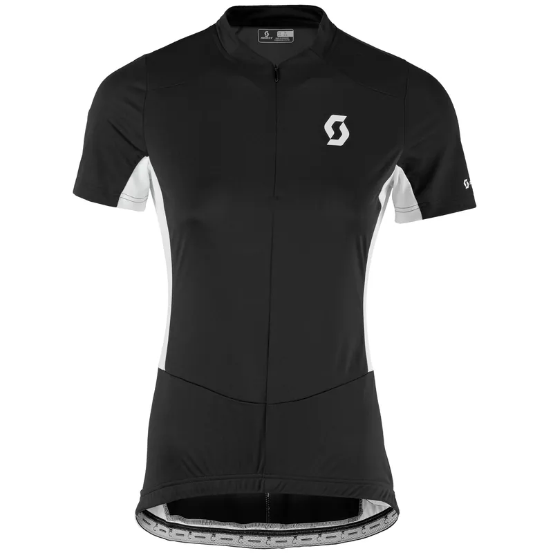 Scott Shirt W‘s Endurance 20 s/sl (Černá) - Dámský cyklistický dres s krátkým rukávem Endorphin Republic Přímo Od Výrobce