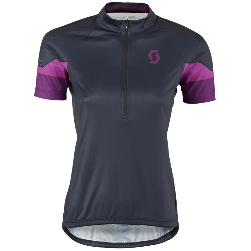 Nejprodávanější Scott Shirt W‘s Endurance 30 s/sl (Modrá) - Dámský cyklistický dres s krátkým rukávem Endorphin Republic