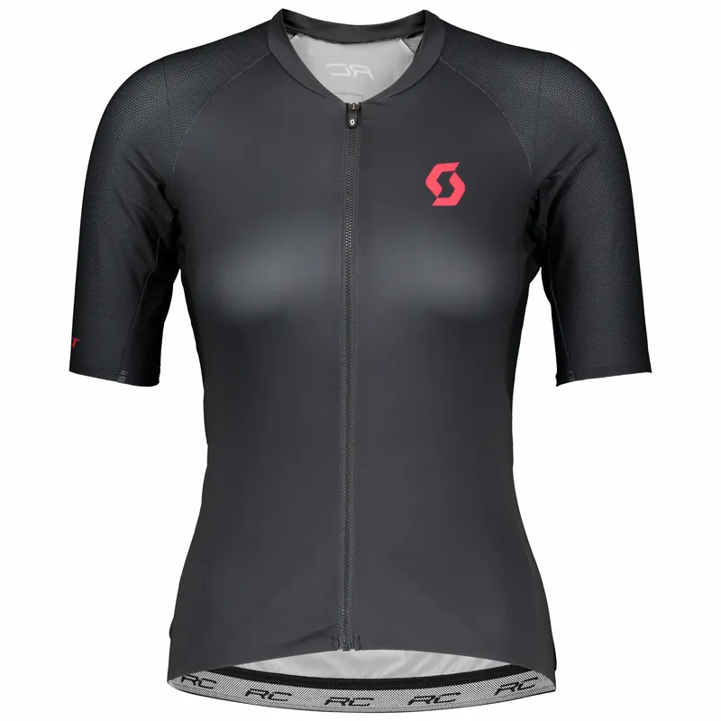 Odeslání Ihned SCOTT Shirt W‘s RC Premium s/sl (Šedá) - Dámský cyklistický dres s krátkým rukávem Endorphin Republic