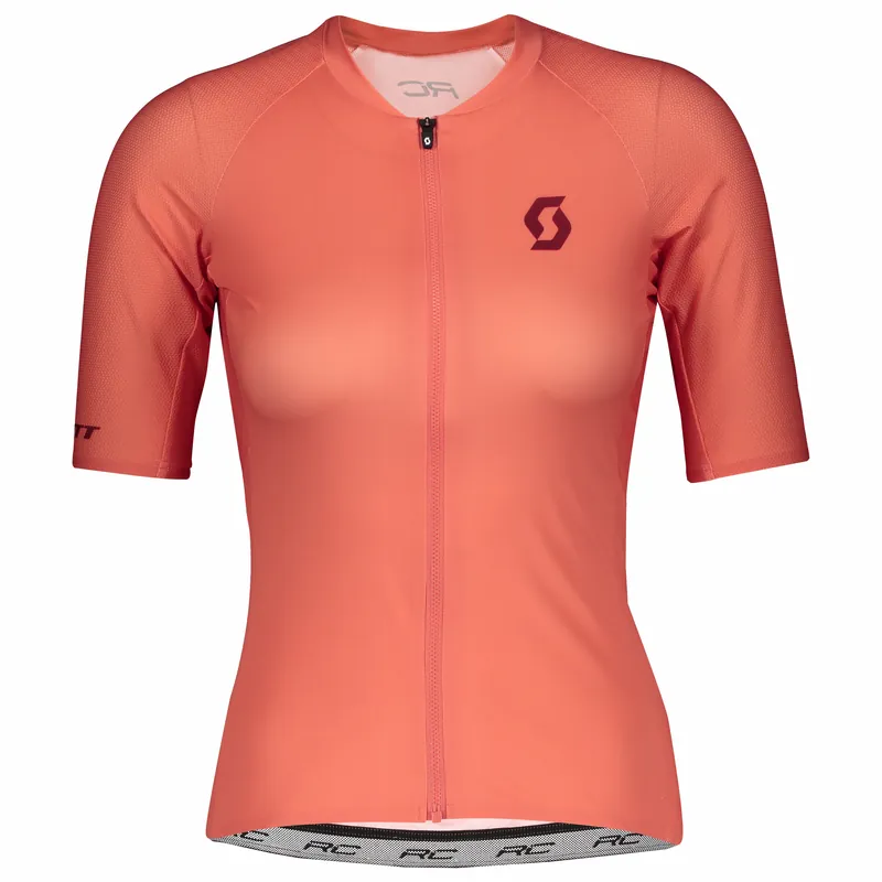 SCOTT Shirt W‘s RC Premium s/sl (Purpurová) - Dámský cyklistický dres s krátkým rukávem Endorphin Republic Cenová Bomba