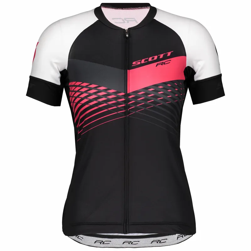 Poslední Šance SCOTT Shirt W‘s RC Pro s/sl (Černá) - Dámský cyklistický dres s krátkým rukávem Endorphin Republic