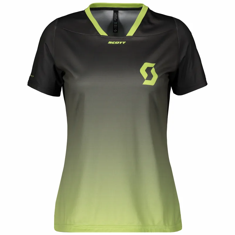 Aktuální SCOTT Shirt W‘s Trail Vertic s/sl (Šedá) - Dámské cyklistické triko s krátkým rukávem Endorphin Republic