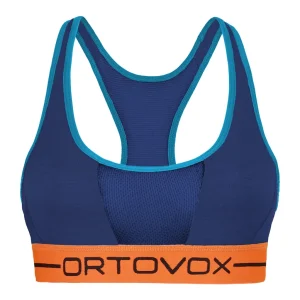 Akce Ortovox W‘s Rock‘n‘Wool Sport Top (Modrá) - Dámský sportovní top Endorphin Republic