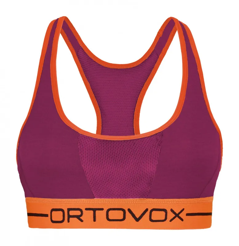 Přímo Od Výrobce Ortovox W‘s Rock‘n‘Wool Sport Top (Fialová) - Dámský sportovní top Endorphin Republic
