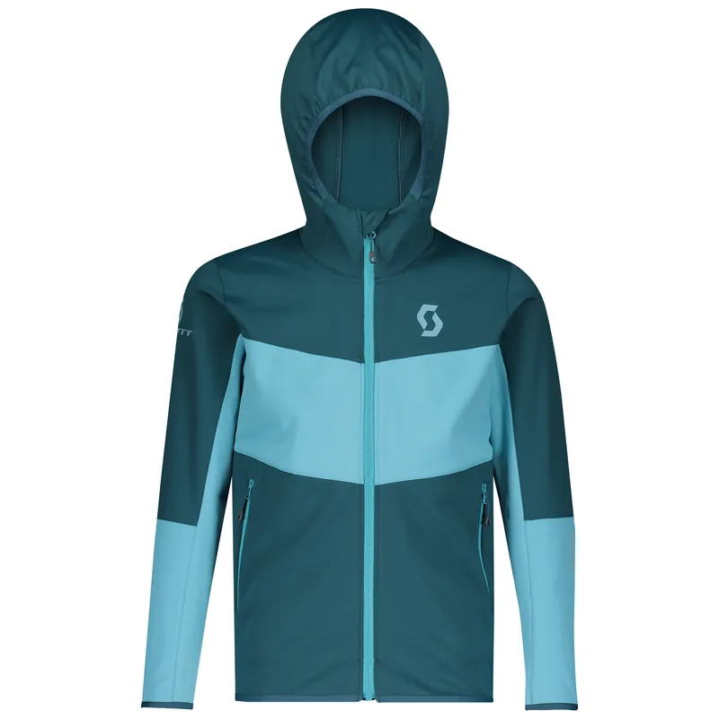 Ověřený Scott Hoody JR Defined Mid (Modrá) - Dětská mikina s kapucí Endorphin Republic