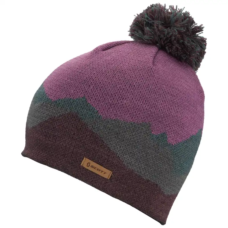 SCOTT Beanie JR Snow 10 (Purpurová) - Dětská Čepice Endorphin Republic Ověřený