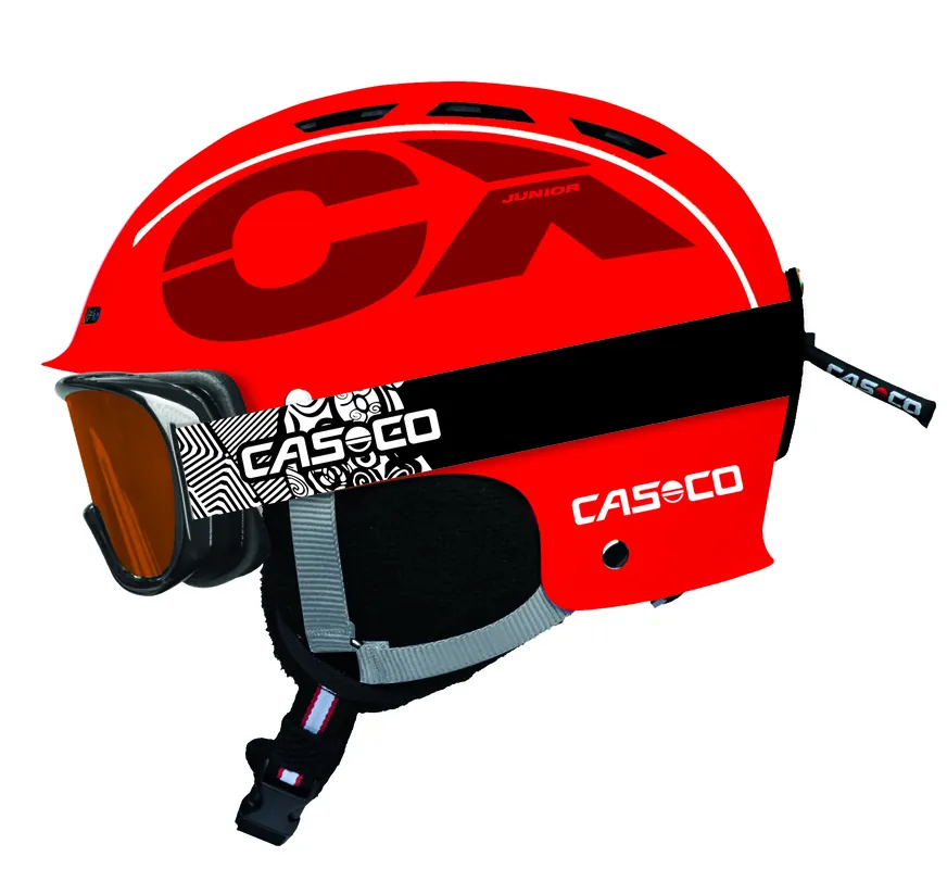 Sezónní Sleva Casco CX-3 Junior (Červená) - Dětská lyžařská helma Endorphin Republic