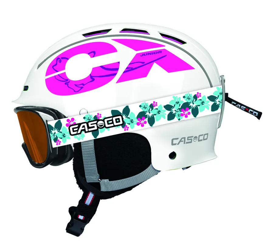 Casco CX-3 Junior (Bílá) - Dětská lyžařská helma Endorphin Republic Vrácení Zdarma