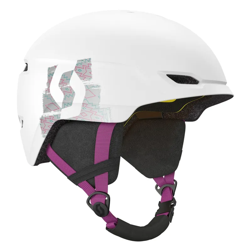 SCOTT Helmet Keeper 2 Plus (Bílá) - Dětská Lyžařská přilba Endorphin Republic Nejlepší Volba