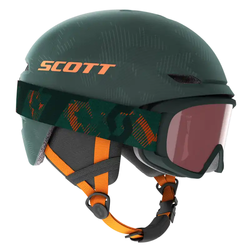 Top Prodej Scott Keeper 2 + Jr Witty (Zelená) - Dětská lyžařská helma s brýlemi Endorphin Republic